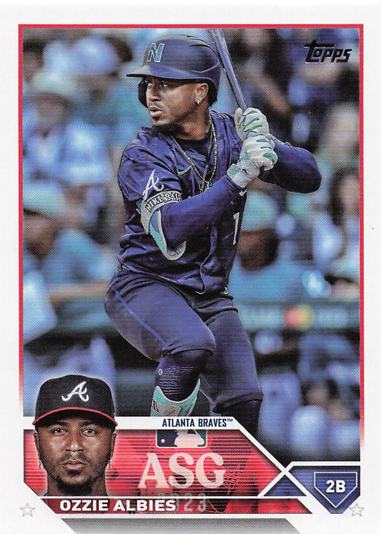 2023 Topps Update Baseball 2023 All-Star Game Ozzie Albies #ASG-28