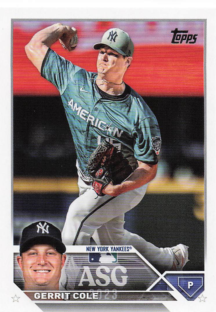 2023 Topps Update Baseball 2023 All-Star Game Gerrit Cole #ASG-13