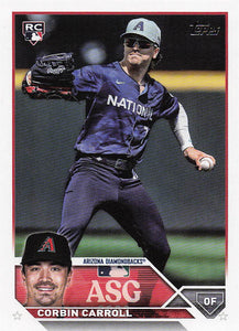 2023 Topps Update Baseball 2023 All-Star Game Corbin Carroll #ASG-34