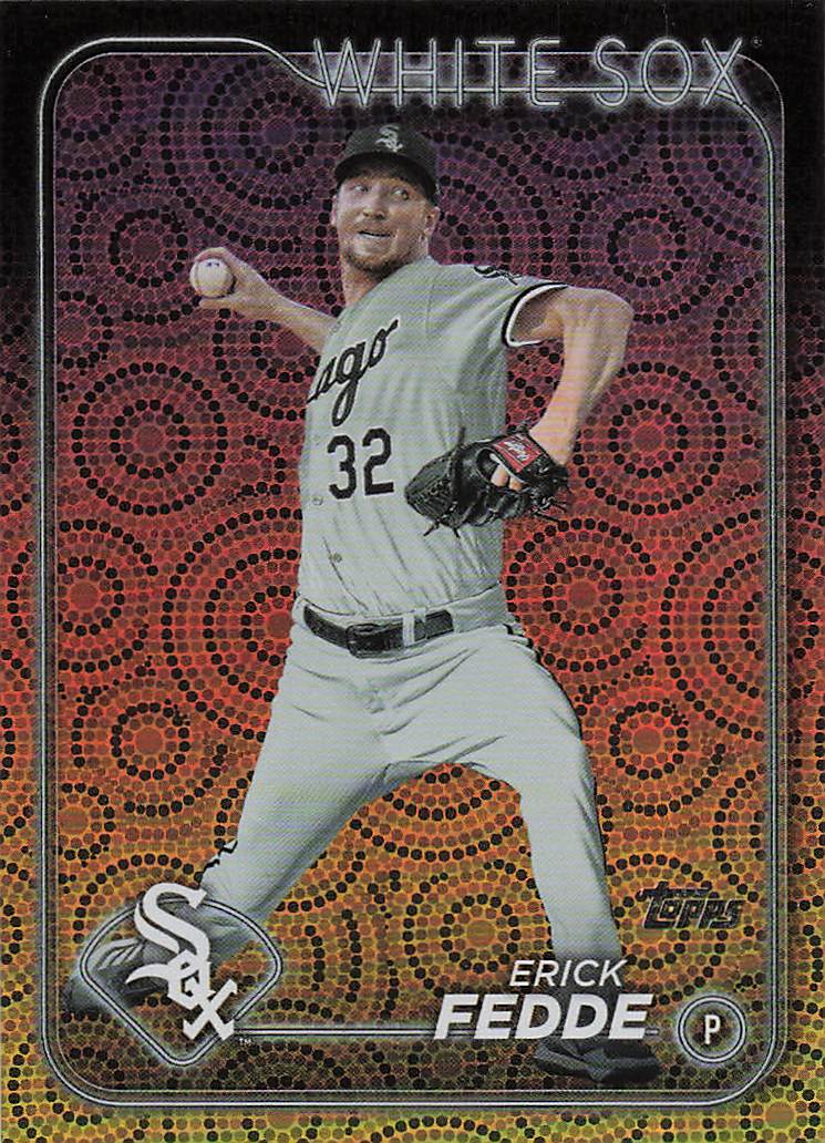 2024 Topps Baseball Holiday Erick Fedde #405
