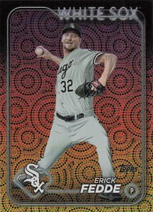 2024 Topps Baseball Holiday Erick Fedde #405