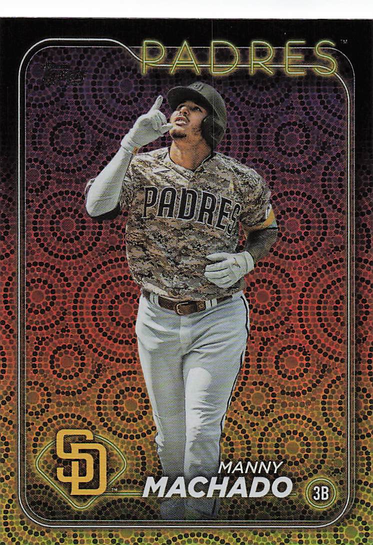 2024 Topps Baseball Holiday Manny Machado #550