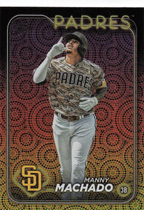 2024 Topps Baseball Holiday Manny Machado #550