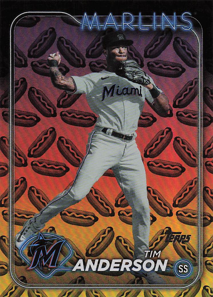 2024 Topps Baseball Holiday Hot Dogs Tim Anderson #560