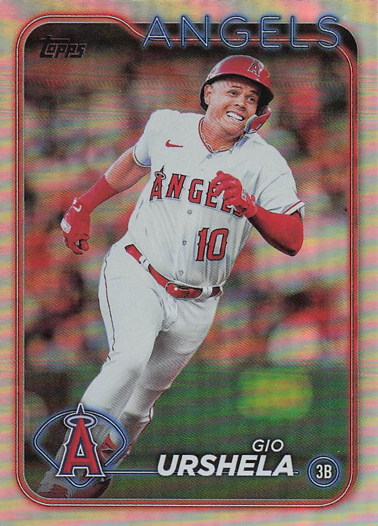 2024 Topps Baseball Rainbow Foil Gio Urshela #698