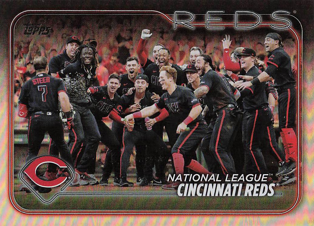 2024 Topps Baseball Rainbow Foil Cincinnati Reds #238