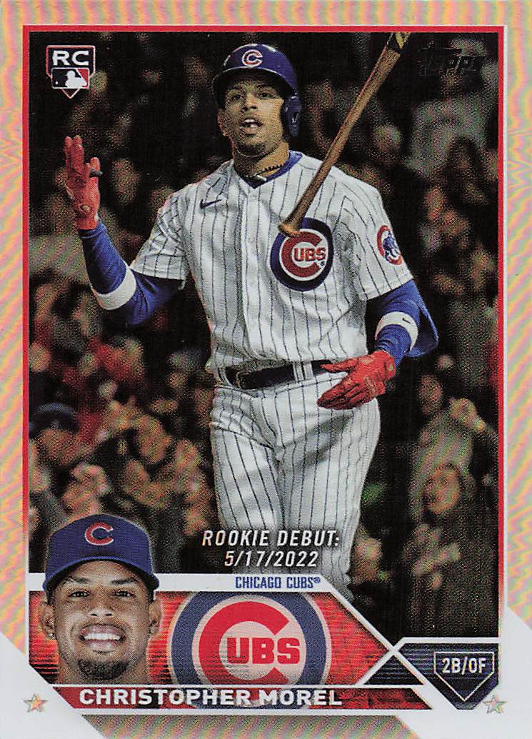 2023 Topps Update Baseball Rainbow Foil Christopher Morel #US163