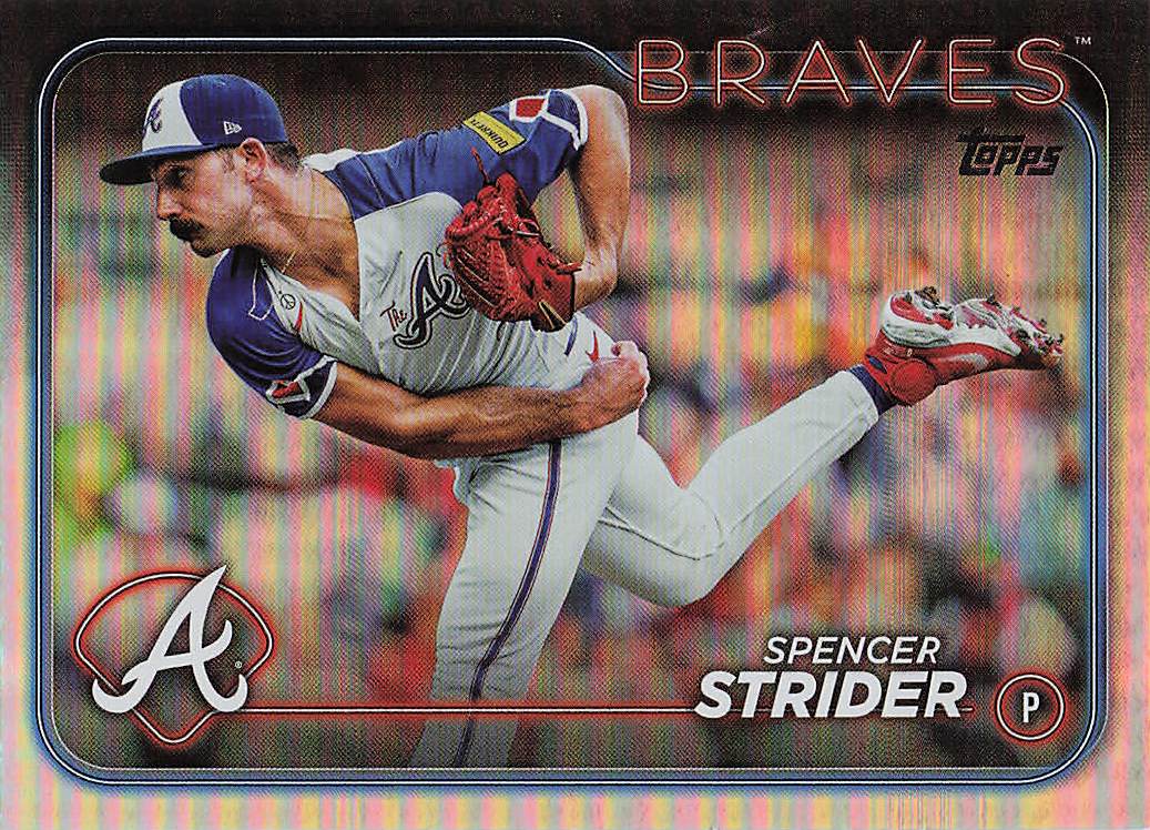 2024 Topps Baseball Rainbow Foil Spencer Strider #11