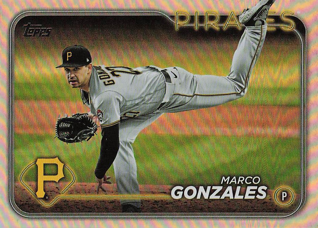 2024 Topps Baseball Rainbow Foil Marco Gonzales #682
