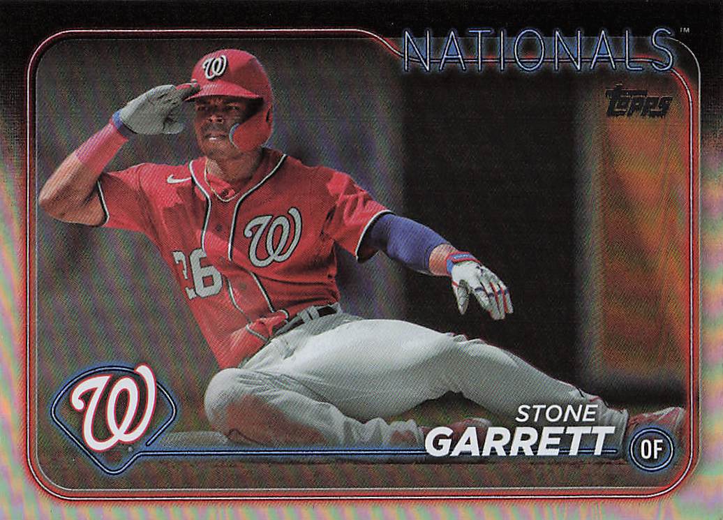 2024 Topps Baseball Rainbow Foil Stone Garrett #68