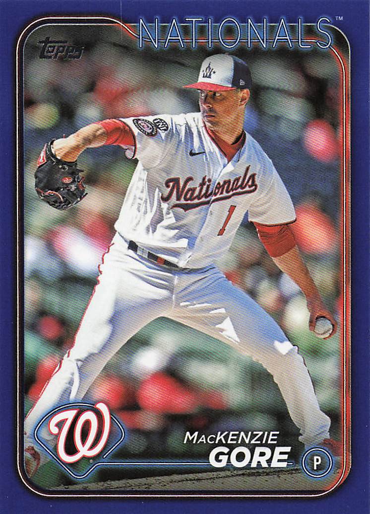 2024 Topps Baseball Royal Blue MacKenzie Gore #113