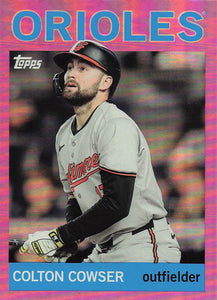2025 Topps Archives Baseball Pink Foilboard Colton Cowser #32