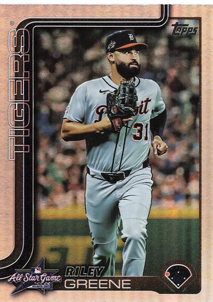 2025 Topps Chrome Update Baseball 2025 All-Star Game Riley Greene #ASGC-6