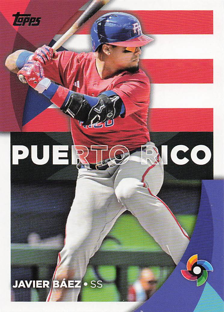 2023 Topps Baseball 2023 World Baseball Classic Stars Javier Baez #WBC-20