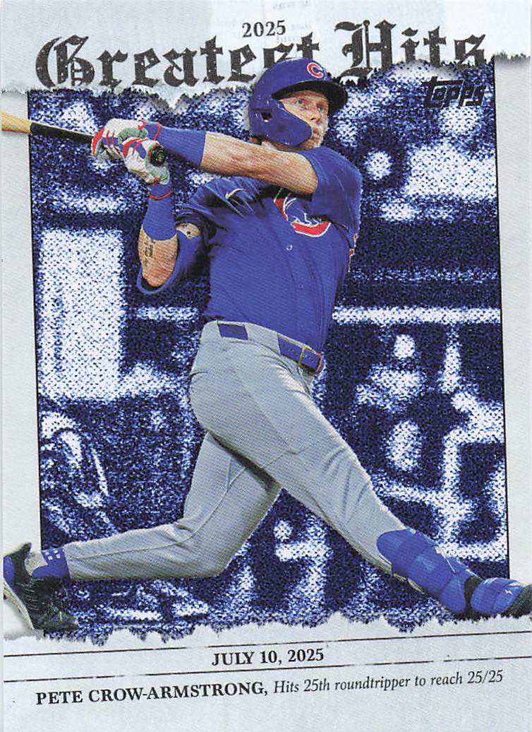 2026 Topps Baseball 2025 Greatest Hits Pete Crow-Armstrong #GH-1