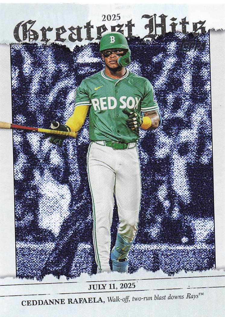 2026 Topps Baseball 2025 Greatest Hits Ceddanne Rafaela #GH-3