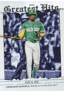 2026 Topps Baseball 2025 Greatest Hits Ceddanne Rafaela #GH-3