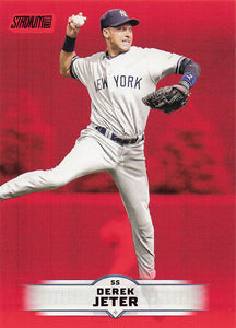 2025 Stadium Club Baseball Red Foil Derek Jeter #172