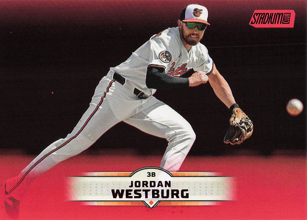 2025 Stadium Club Baseball Red Foil Jordan Westburg #94