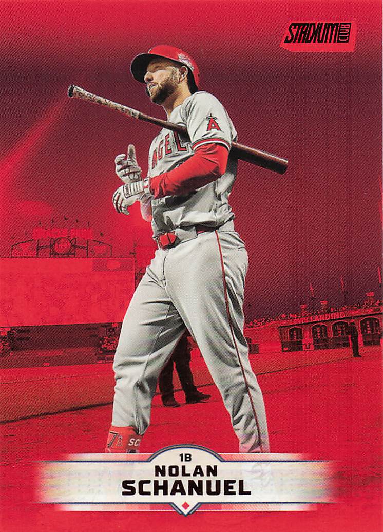 2025 Stadium Club Baseball Red Foil Nolan Schanuel #88