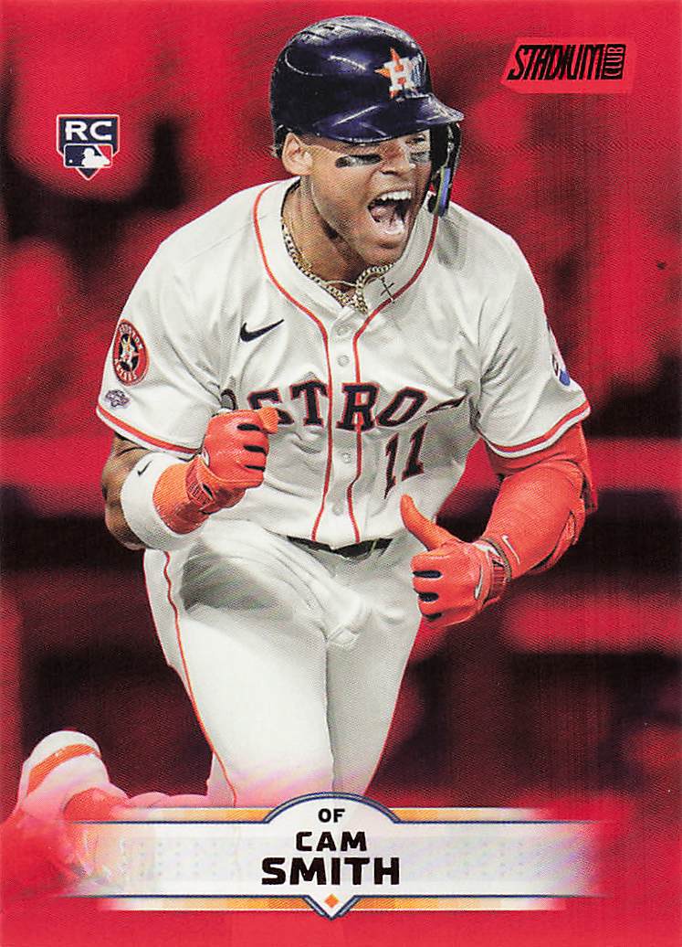 2025 Stadium Club Baseball Red Foil Cam Smith #60 Rookie