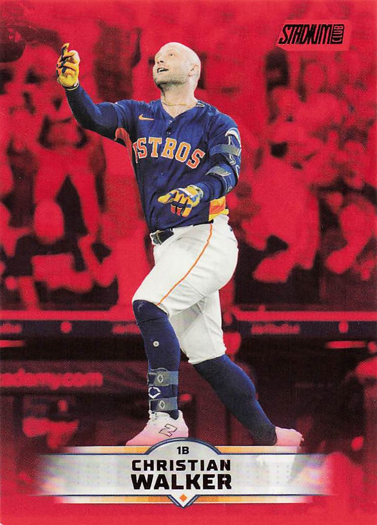 2025 Stadium Club Baseball Red Foil Christian Walker #29