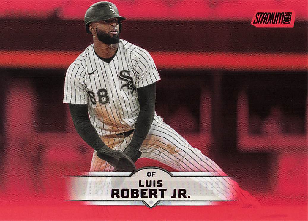 2025 Stadium Club Baseball Red Foil Luis Robert Jr. #87