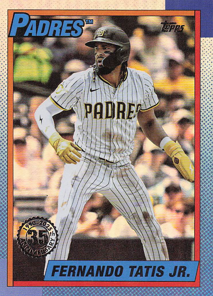 2025 Topps Update Baseball 1990 Topps Fernando Tatis Jr. #U90-23