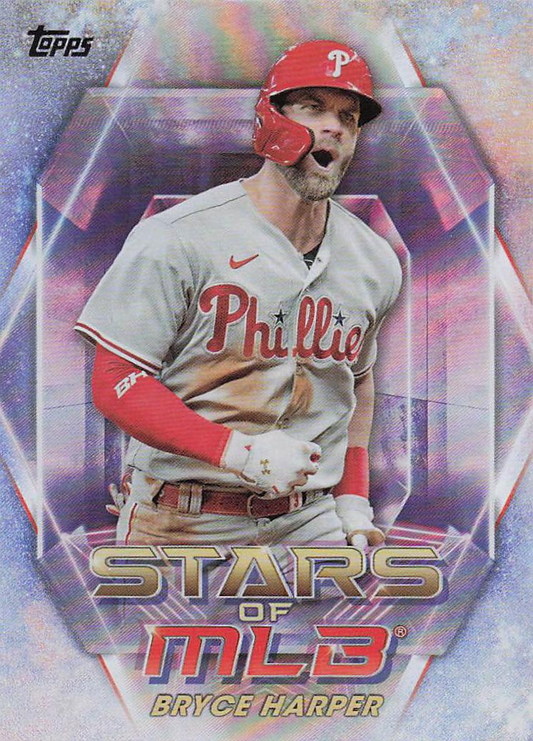 2023 Topps Baseball Stars of MLB Bryce Harper #SMLB-14