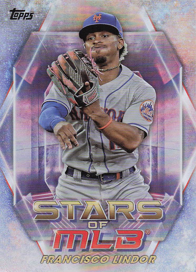 2023 Topps Baseball Stars of MLB Francisco Lindor #SMLB-28