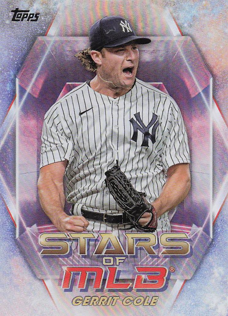 2023 Topps Baseball Stars of MLB Chrome Gerrit Cole #SMLBC-30