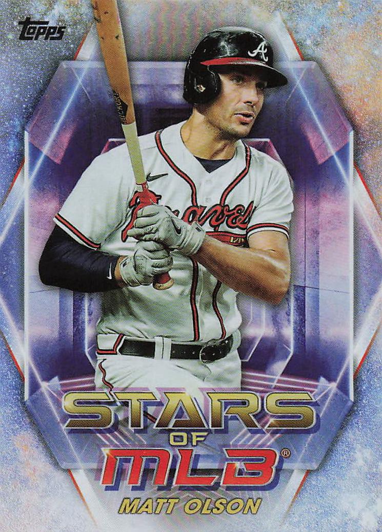 2023 Topps Update Baseball Stars of MLB Matt Olson #SMLB-66