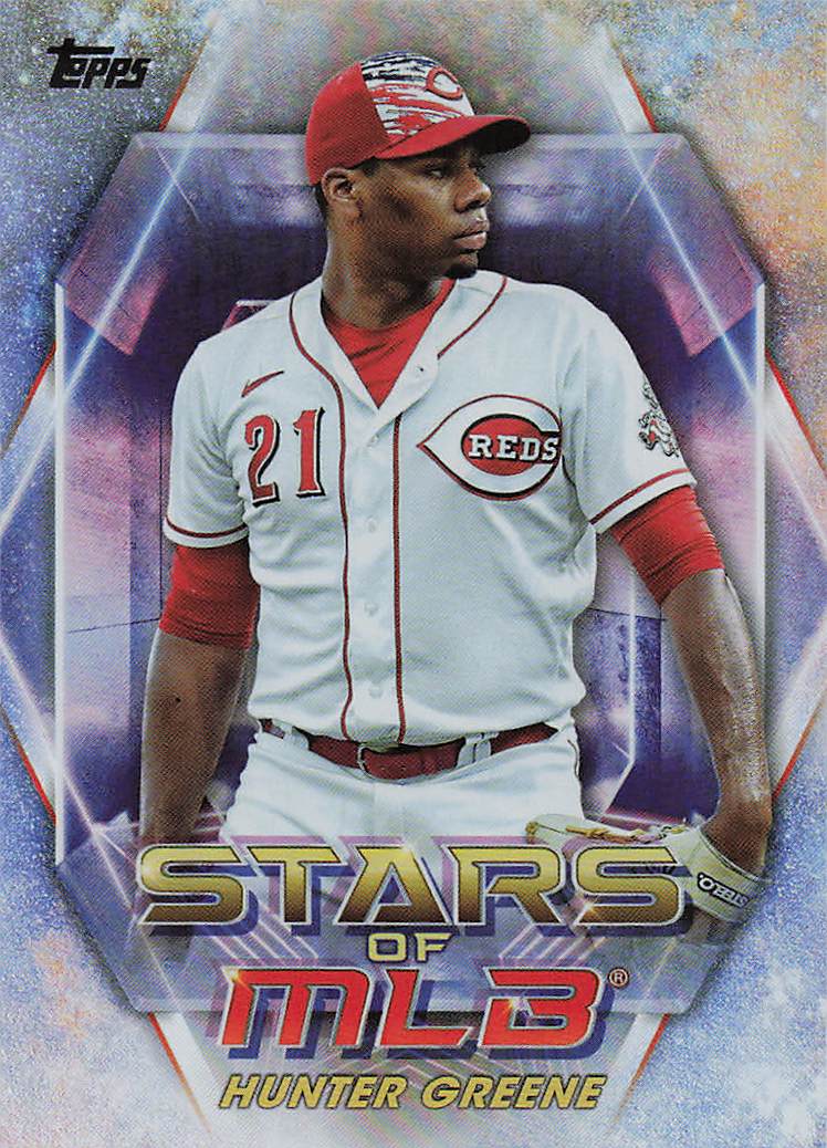 2023 Topps Update Baseball Stars of MLB Hunter Greene #SMLB-69