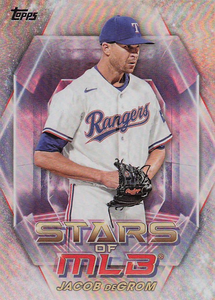 2023 Topps Baseball Stars of MLB Jacob deGrom #SMLB-49