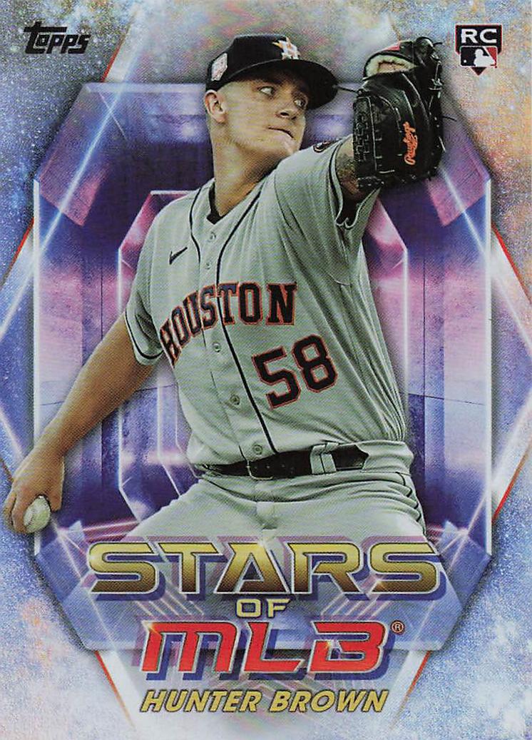 2023 Topps Update Baseball Stars of MLB Hunter Brown #SMLB-73