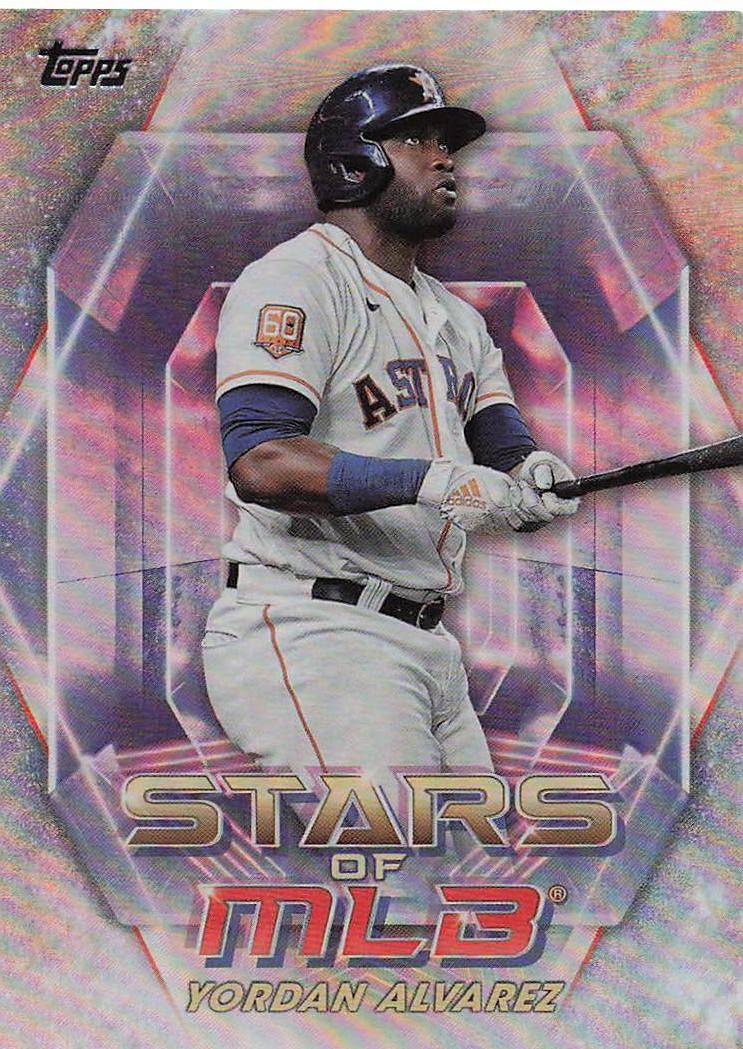 2023 Topps Baseball Stars of MLB Chrome Yordan Alvarez #SMLBC-45
