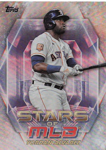 2023 Topps Baseball Stars of MLB Chrome Yordan Alvarez #SMLBC-45