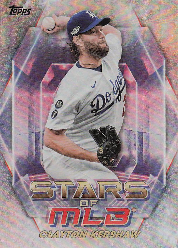 2023 Topps Baseball Stars of MLB Clayton Kershaw #SMLB-31