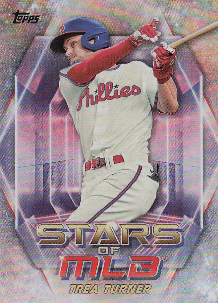 2023 Topps Baseball Stars of MLB Trea Turner #SMLB-47