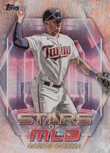 2023 Topps Baseball Stars of MLB Carlos Correa #SMLB-48