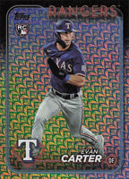 2024 Topps Baseball Holiday Evan Carter #280
