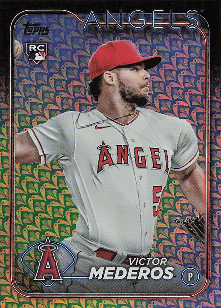 2024 Topps Baseball Holiday Victor Mederos #270
