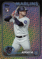 2024 Topps Baseball Holiday Jacob Amaya #144