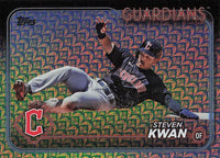 2024 Topps Baseball Holiday Steven Kwan #312
