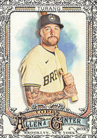 2025 Topps Allen & Ginter Baseball Foil Filagree Brice Turang #222