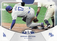 2024 Topps 50/50: Shohei Ohtani Baseball Shohei Ohtani #72