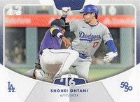 2024 Topps 50/50: Shohei Ohtani Baseball Shohei Ohtani #35