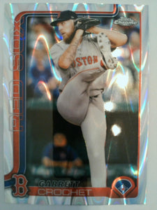 2025 Topps Chrome Baseball Raywave Refractors Garrett Crochet #264