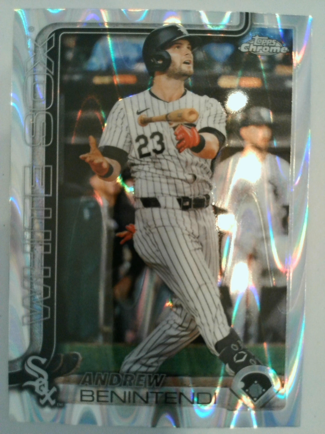 2025 Topps Chrome Baseball Raywave Refractors Andrew Benintendi #197