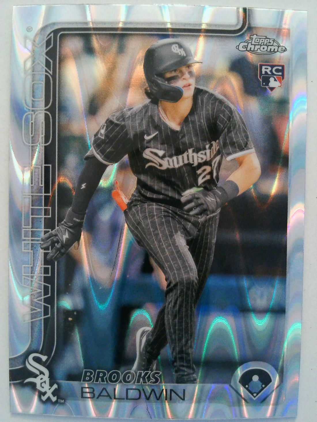 2025 Topps Chrome Baseball Raywave Refractors Brooks Baldwin #3 Rookie